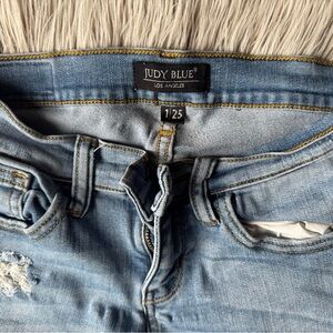 Judy Blue Women's High Rise Light Blue Jeans